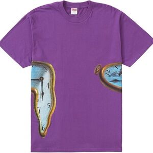 SUPREME SALVADOR DALI The Persistence of Memory TSHIRT M USA Art Streetwear SS19